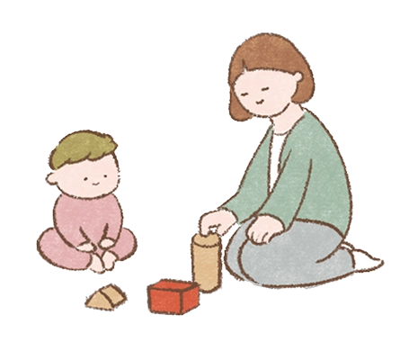 赤ちゃんとお母さん